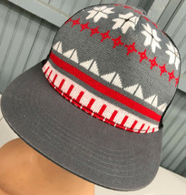 DEC 25th Christmas Blinking Ski Snapback Baseball Cap Hat SEE VIDEO - £12.58 GBP
