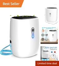 Compact 27oz Dehumidifier for Bathroom, RV &amp; Garage - Silent Drainage So... - $89.05