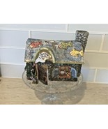 HEATHER GOLDMINC BLUE SKY CLAYWORKS:   BLACK BEAR LODGE euc - $654.75 MXN