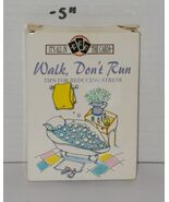 Walk Don't Run Tips for Reducing Stress All in the Cards by Beth Mende C... - $24.70