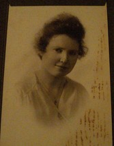 Nice Vintage Black And White Photograph, 1910s Pretty Young Lady - Great Photo - £6.21 GBP