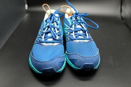 Salomon Womens SENSE LINK Running Sneakers Blue Teal Sz 9 - £30.95 GBP