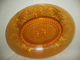 Amber Indiana Tiara Sandwich Oval Snack Plates - £19.95 GBP