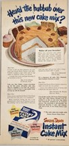 1949 Print Ad Swans Down Instant Cake Mix Product of General Foods  - £12.21 GBP