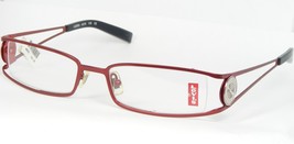 Levi&#39;s LS2503 A019 Red Eyeglasses Glasses Metal Frame 52-18-135mm - £31.15 GBP