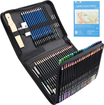 Art Supplies Drawing and Sketching Colored Pencils Set 96-Piece,Graphite Charcoa - £11.43 GBP