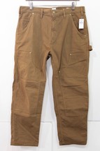 NEW Men&#39;s GAP Lightweight Carpenter Pants Relaxed Double Knee Tan 33  $69.95 - £28.99 GBP