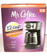 Mr. Coffee 202189 Strong Brew 12 Cup Programmable Coffee Maker Black - £29.22 GBP
