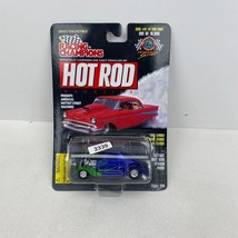 Racing Champions Hot Rod Magazine &#39;34 Ford Coupe Diecast Blue/Green - £6.68 GBP