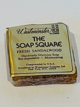 Hotel Motel Soap Vtg Advertising memorabilia bar Westminster square Sand... - £11.64 GBP