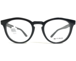 Etro Eyeglasses Frames ET2632 017 Black Pink Paisley Round Full Rim 50-2... - $74.67