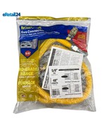 [NEW] BRASS CRAFT CSSC44R-48 5/8&quot; OD 48&quot; LENGTH STAINLESS STEEL GAS CONN... - $35.06 CAD