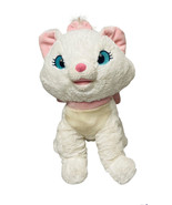 Disney Store Aristocats Marie Plush White Cat Kitty Pink Bow Stuffed Toy... - $14.84
