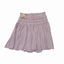 Rewash Pleated Gauze Mini Skirt Womens Size XS Rose Pink Ruffled - $12.86