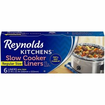 Reynolds Kitchens Premium Slow Cooker Liners - 13 x 21 Inch, 6 Count - £13.28 GBP