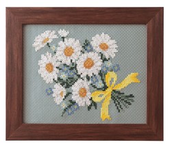 Cosmo Margaret Bouquet Seasonal Flower Arrangement Cross Stitch Kit - $34.95