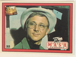 Mash 4077 Trading Card #32 William Christopher - £1.93 GBP