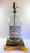 Tanqueray Rangpur Large 1.75L Liquor Bar Bottle TABLE LAMP Lounge Light Decor - £43.65 GBP