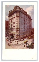 Hotel Manhattan Madison Ave 42nd &amp; 43rd Street New York City UNP DB Postcard P16 - $4.17