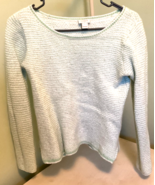 J Crew Womens Light Mint Green Crewneck Sweater Size Small - $6.99