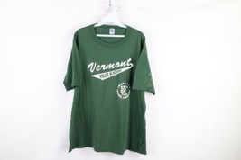 Vintage 90s Russell Athletic Mens XL Thrashed Vermont Police Academy T-Shirt USA - £31.61 GBP