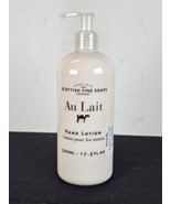 The Scottish Fine Soap Co. Au Lait Hand Lotion 17.5 fl Sensitive Formula - $20.30 CAD