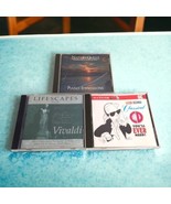Lot of 3 Naturequest Lifescapes Relaxation CDs Tranquility / Nature / Cl... - $8.83