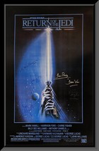 Return of the Jedi cast signed movie poster - £668.40 GBP