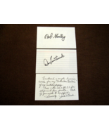 BOB GOALBY DOW FINSTERWALD JACK FLECK MASTERS US OPEN SIGNED AUTO INDEX ... - €51,74 EUR