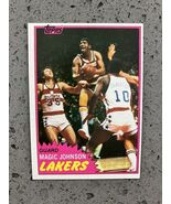 1981-82 Topps Magic Johnson #21 NM-MT Vending 2nd Year/ Solo Rookie Card... - $538.28 MXN