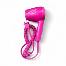 Vtg Conair 1250 High Energy Pink Hair Dryer Model 101 90s Y2K Compact Tr... - $30.00
