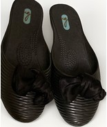 Oka B by Okabashi Women’s ML Black Supportive Mules &amp; Black Bow Made in USA - $444.79 MXN