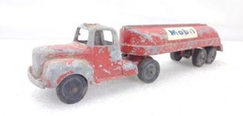 Vintage Tootsies Toy Mobil Tanker Truck Ford Die Cast Toy - $19.80