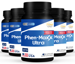 5 Pack Phen-Maxx Ultra, helps improve metabolism-60 Capsules x5 - $144.91