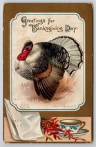 Ellen Clapsaddle Thanksgiving Greeting 1911 to Linglestown PA Postcard J26 - £6.35 GBP