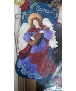 Bucilla Felt 18 Inch Christmas Stocking Kit Maria Stanziani Heavenly Sou... - $79.19