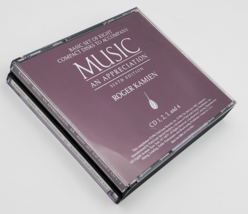 Roger Kamien: Compact Discs 1-4 Music Appreciation 6th Edition Audio CD&#39;... - $5.93