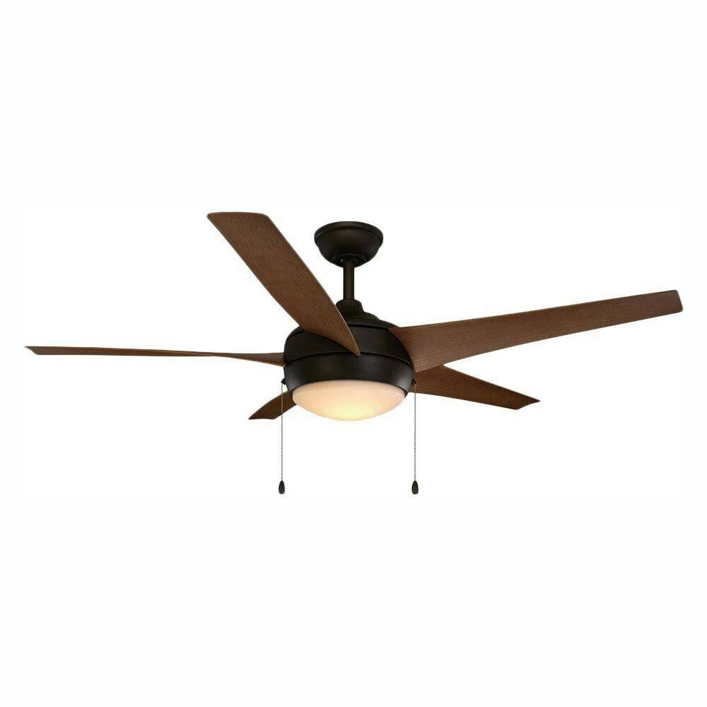 (PARTS ONLY) Windward 52&quot; LED Indoor/Outdoor Oil-Rubbed Bronze Ceiling Fan - $4.94+