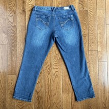 Bandolino Lania Ankle Jeans Womens Missy 6 Average Stretch Denim Pants 32x26 - £6.59 GBP