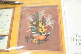 1985 The Creative Circle #0330 Wooden Decoy 12 x 16 Counted Cross Stitch NOS - $8.90