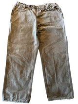 Carhartt Men’s Pants 42x32 Gray Dungaree Fit Duck Canvas Utility Work Pant - $24.75