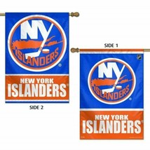 New York Islanders 2 Sided 28"X40" FLAG/BANNER New & Officially Licensed - $24.14