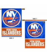 NEW YORK ISLANDERS 2 SIDED 28"X40" FLAG/BANNER NEW & OFFICIALLY LICENSED - £19.25 GBP