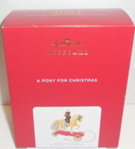 2021 Hallmark Ornament A Pony For Christmas 24th In The Pony Series New - £14.84 GBP