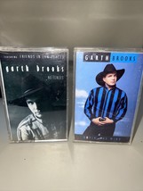 Lot Of 2 Garth Brooks Cassette Tapes No Fences, Ropin’ The Wind - £7.83 GBP