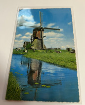 Postcard Dutch Windmill Netherland 1964 Posted Printed in Holland - £3.92 GBP