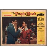 Purple Mask Lobby Card 1954-Tony Curtis-Colleen Miller-VG - $33.95