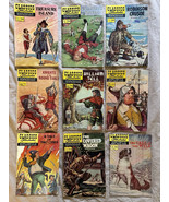 Vintage Beaucoup De 9 Classics Illustrée Bd Livres [1952-1970] Trésor Île - $907.23 MXN