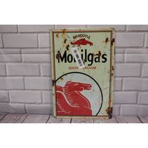 Vintage Look Gargoyle Mobilgas Socony-Vacuum Metal Sign - $12.12