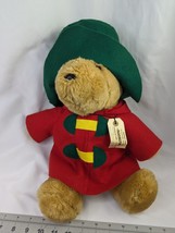 Paddington Bear Plush Felt Red Jacket Green Hat 17 Inch Sears Kids Gift - £14.18 GBP